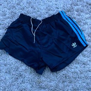 Adidas navy blue shorts, size medium